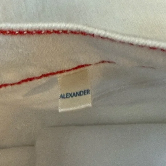 Raleigh Denim Alexander‎ Jeans White Handcrafted North Carolina, Mens Size 40